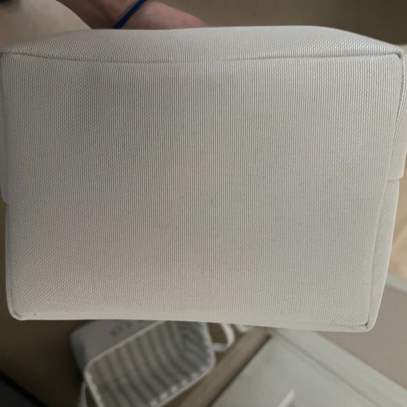 rae dunn check your pockets fabric laundry storage organization basket nwot - Picture 3 of 10